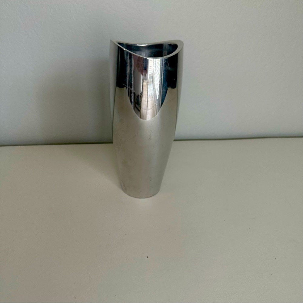 Vintage 90’s Metal Nambe Vase 6060